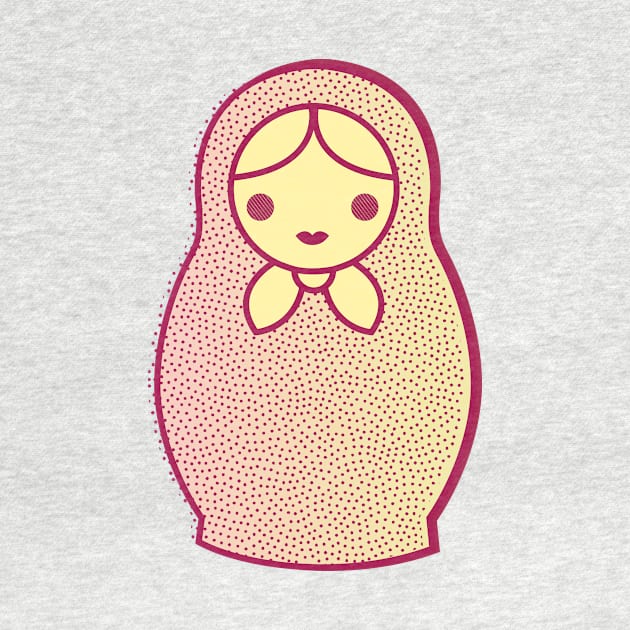 Stippled matryoshka by Design by Maria 